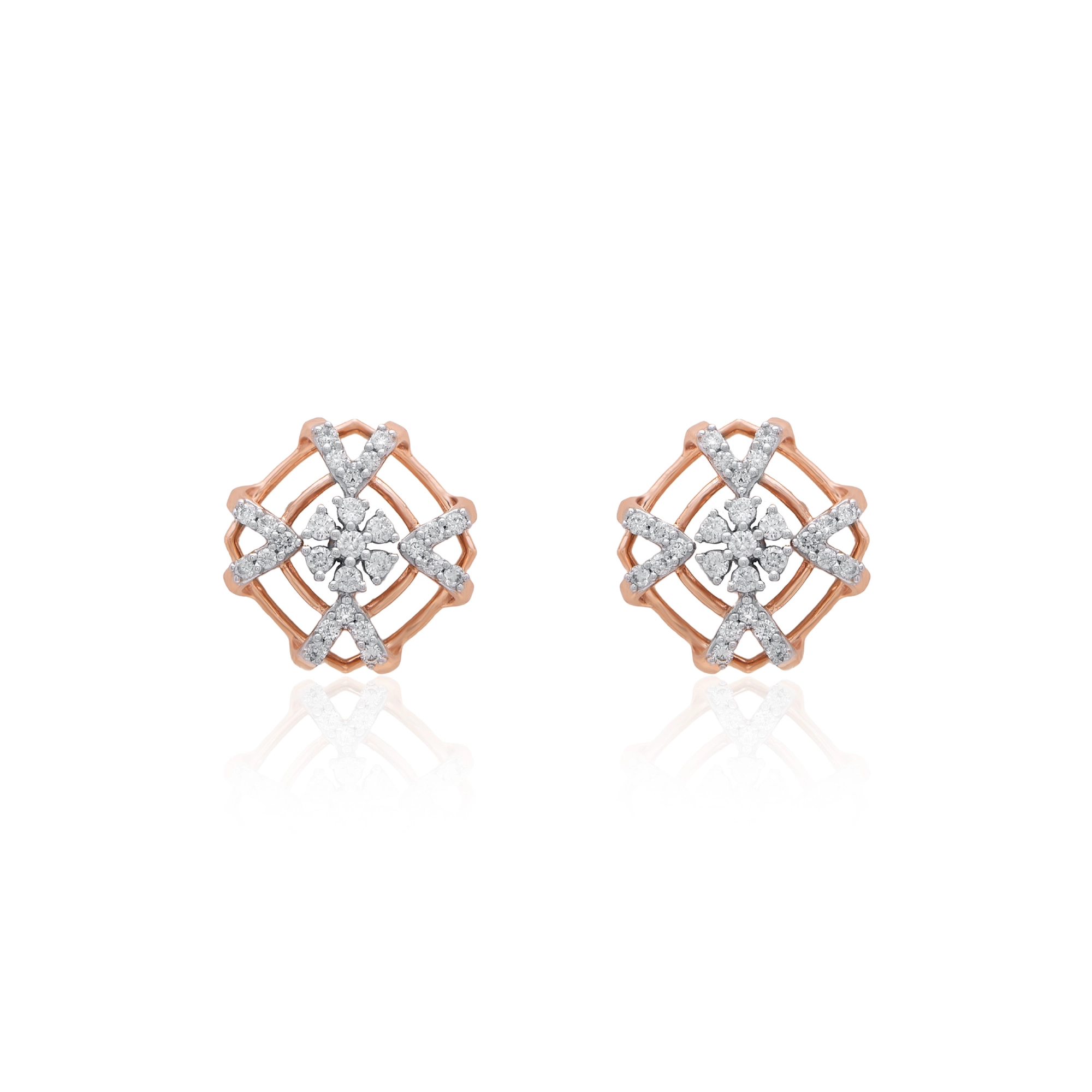 Rose Gold Diamond Pendant