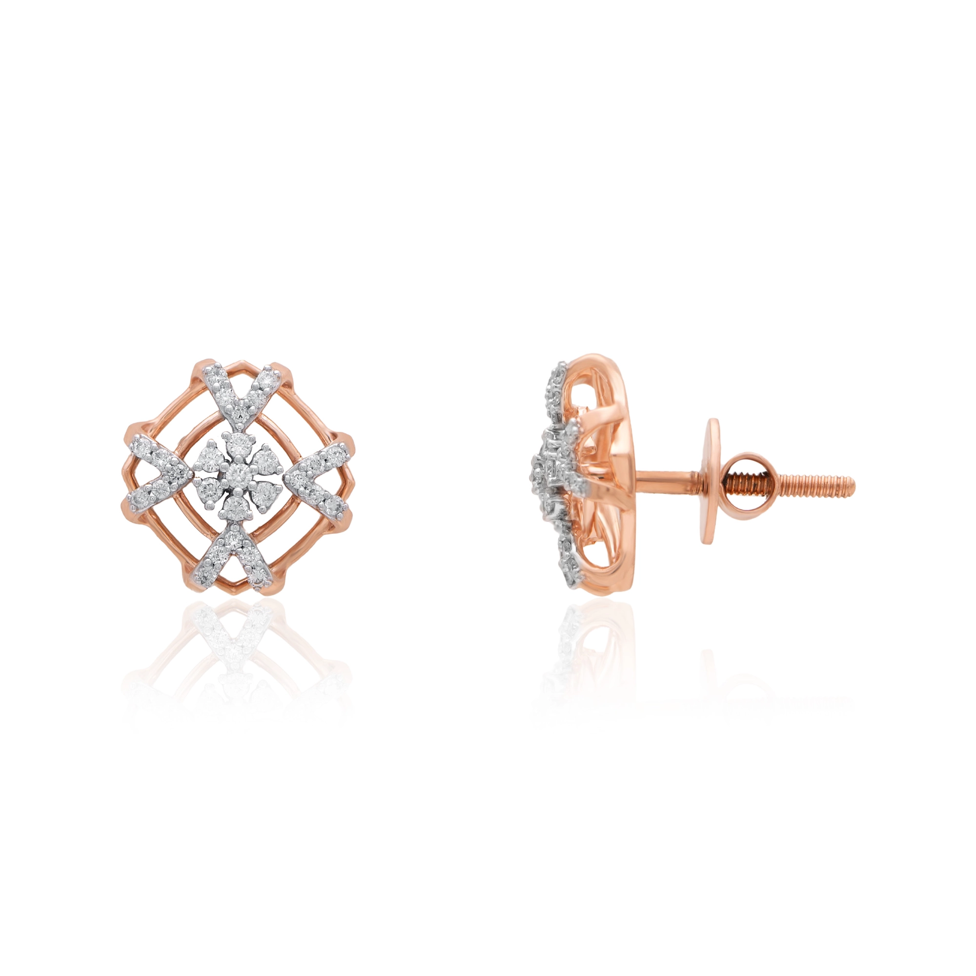 Rose Gold Diamond Pendant