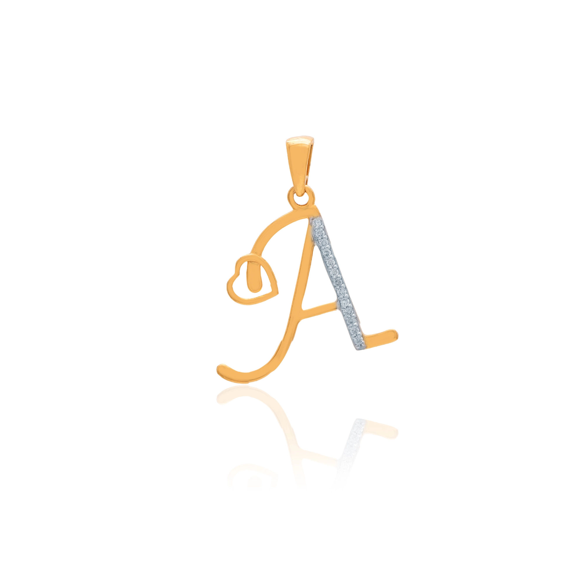 Yellow Gold Diamond Pendant