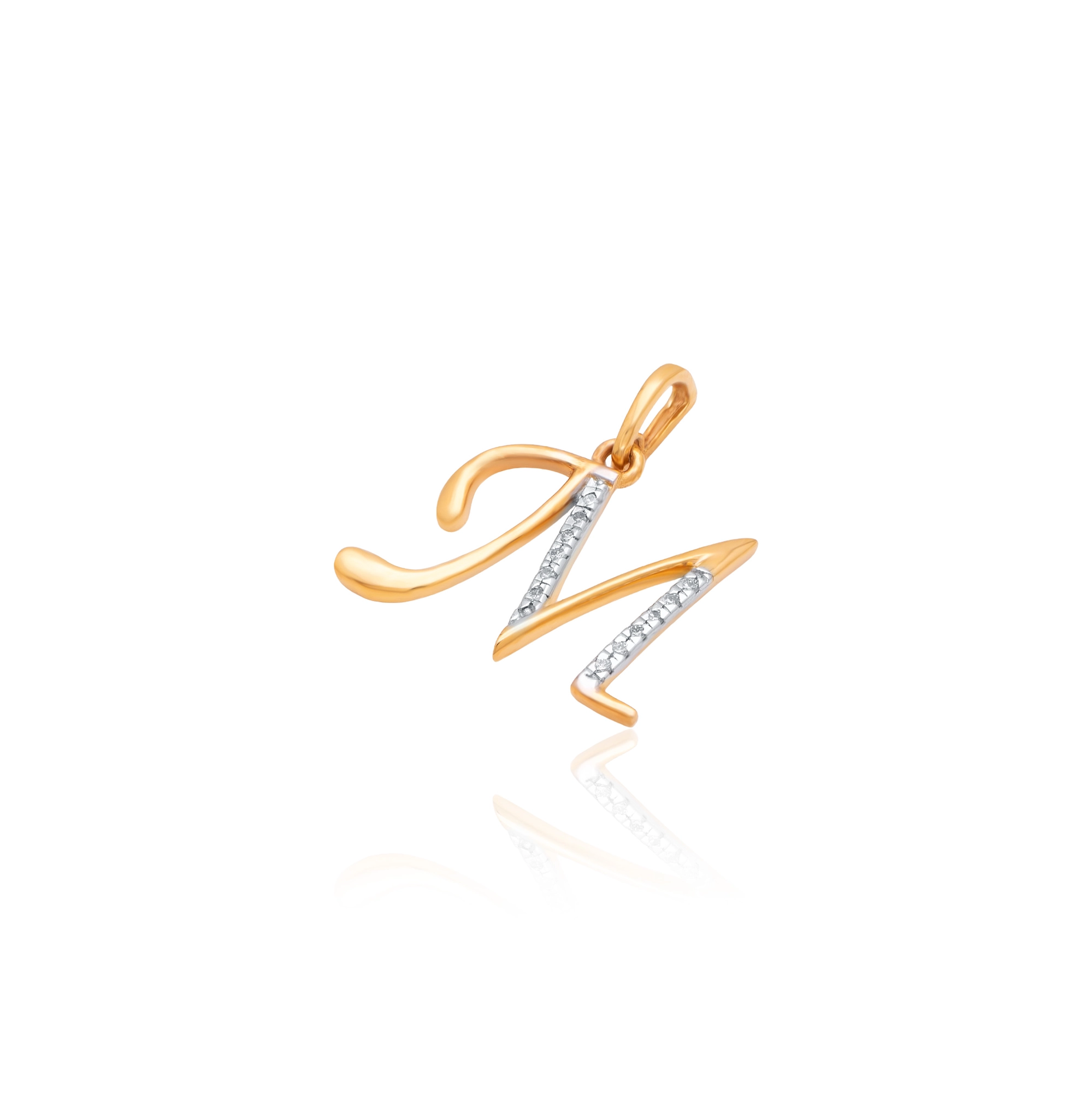 Yellow Gold Diamond Pendant thumbnail 3
