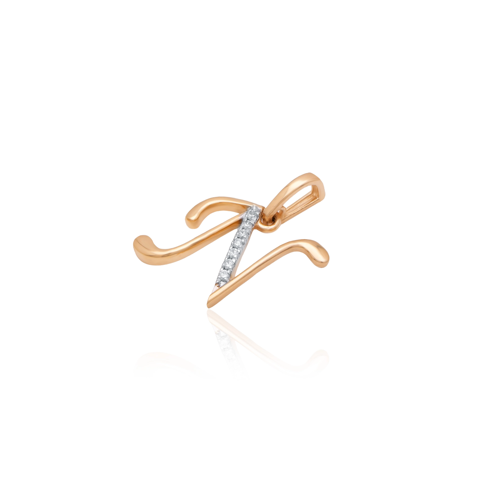 Yellow Gold Diamond Pendant thumbnail 3