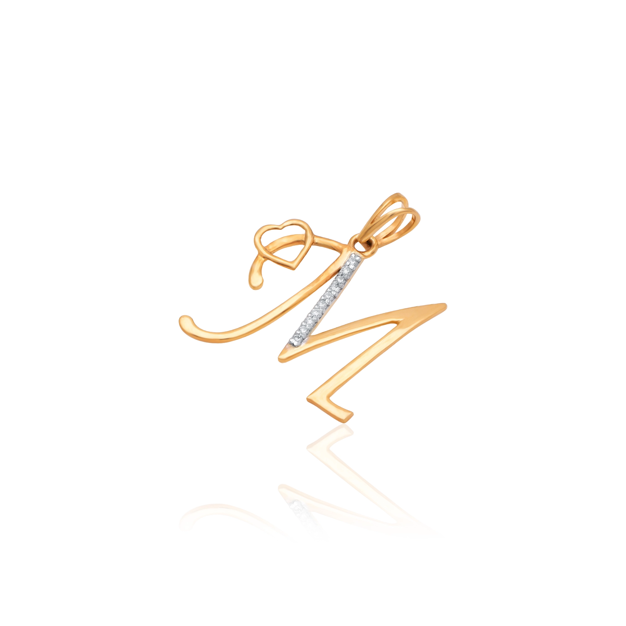 Yellow Gold Diamond Pendant thumbnail 3