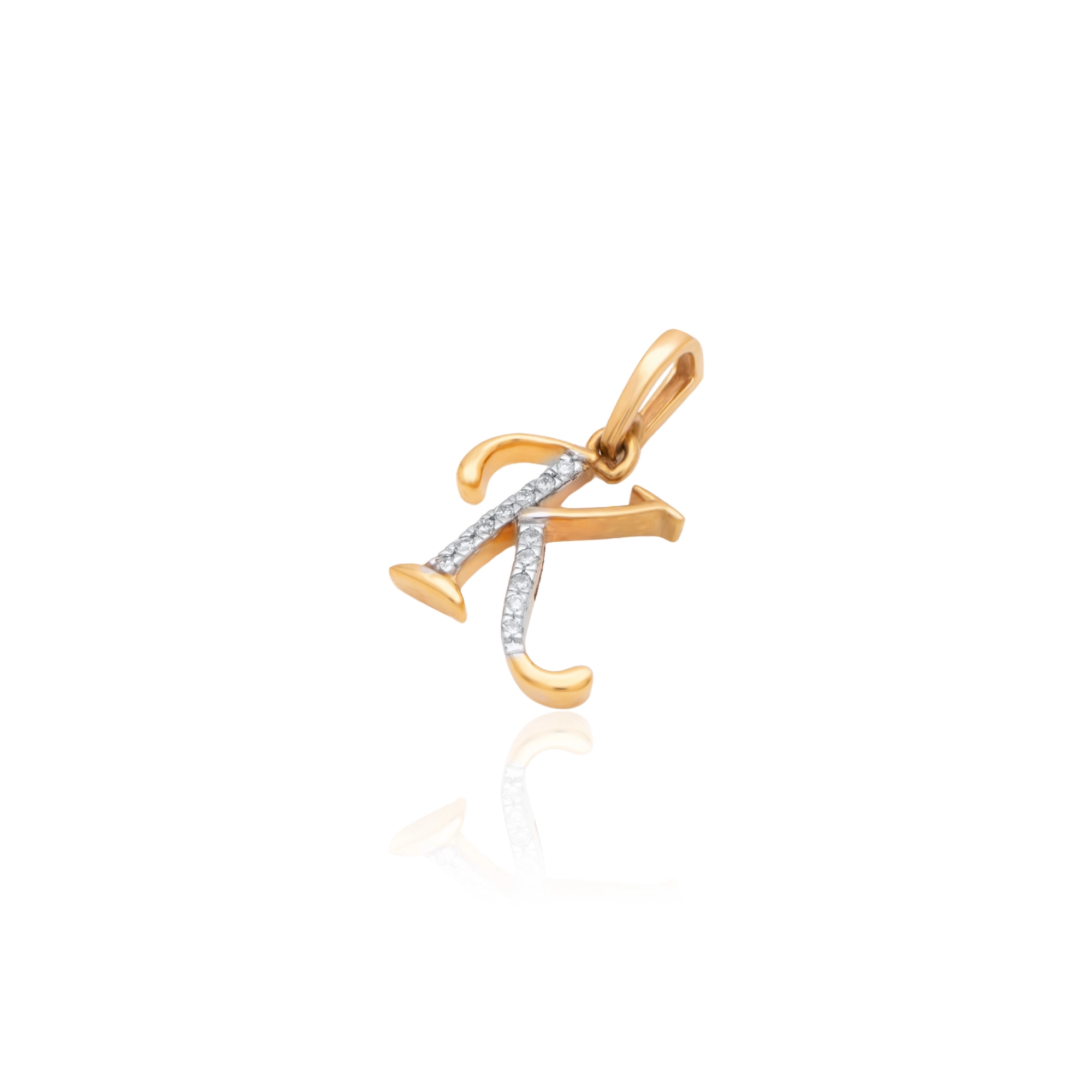 Yellow Gold Diamond Pendant thumbnail 3