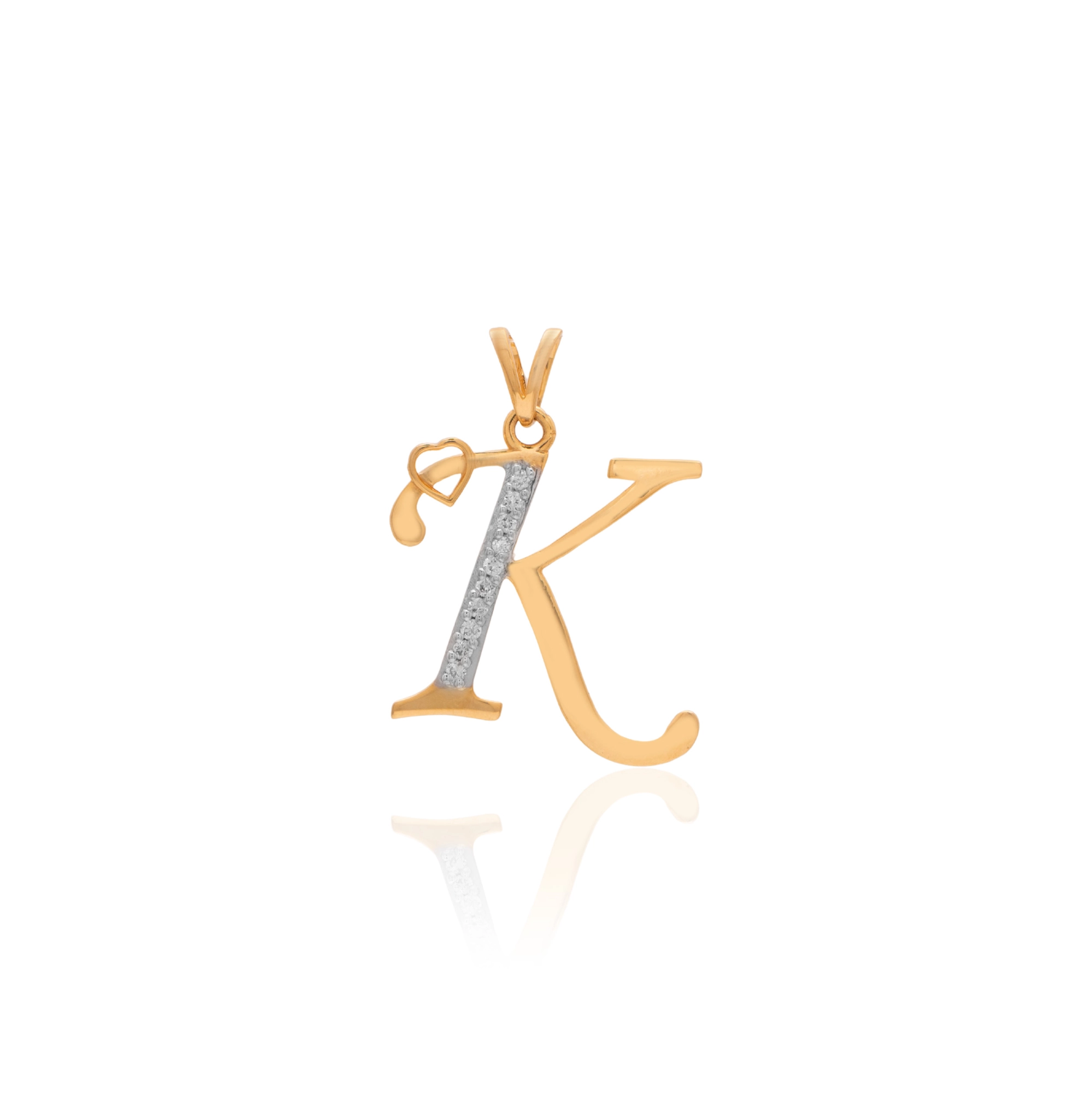Yellow Gold Diamond Pendant