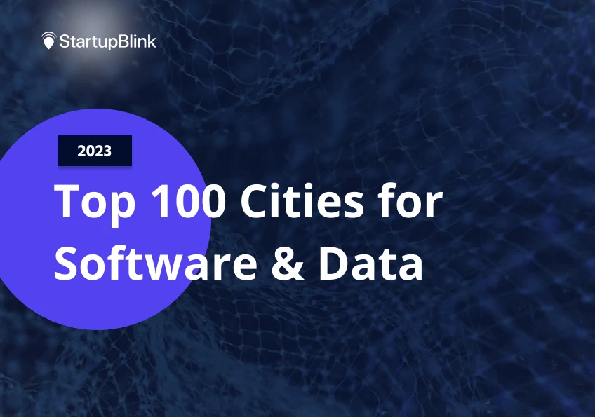 Top 100 Cities for Software & Data Startups cover image