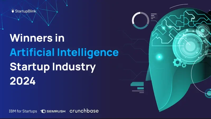 Winners in AI Startup Industry Report cover image