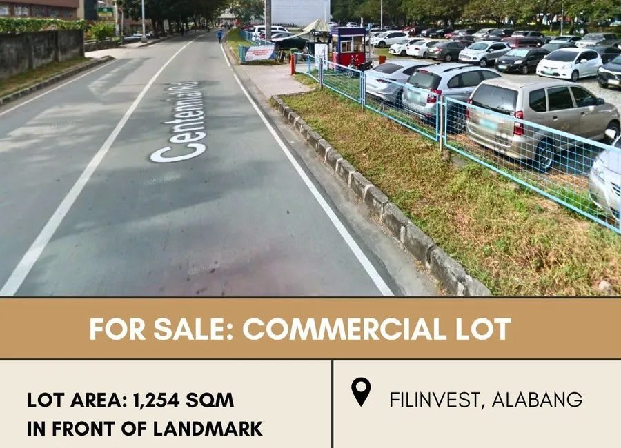 Commercial Lot for Sale in Filinvest Alabang, Muntinlupa