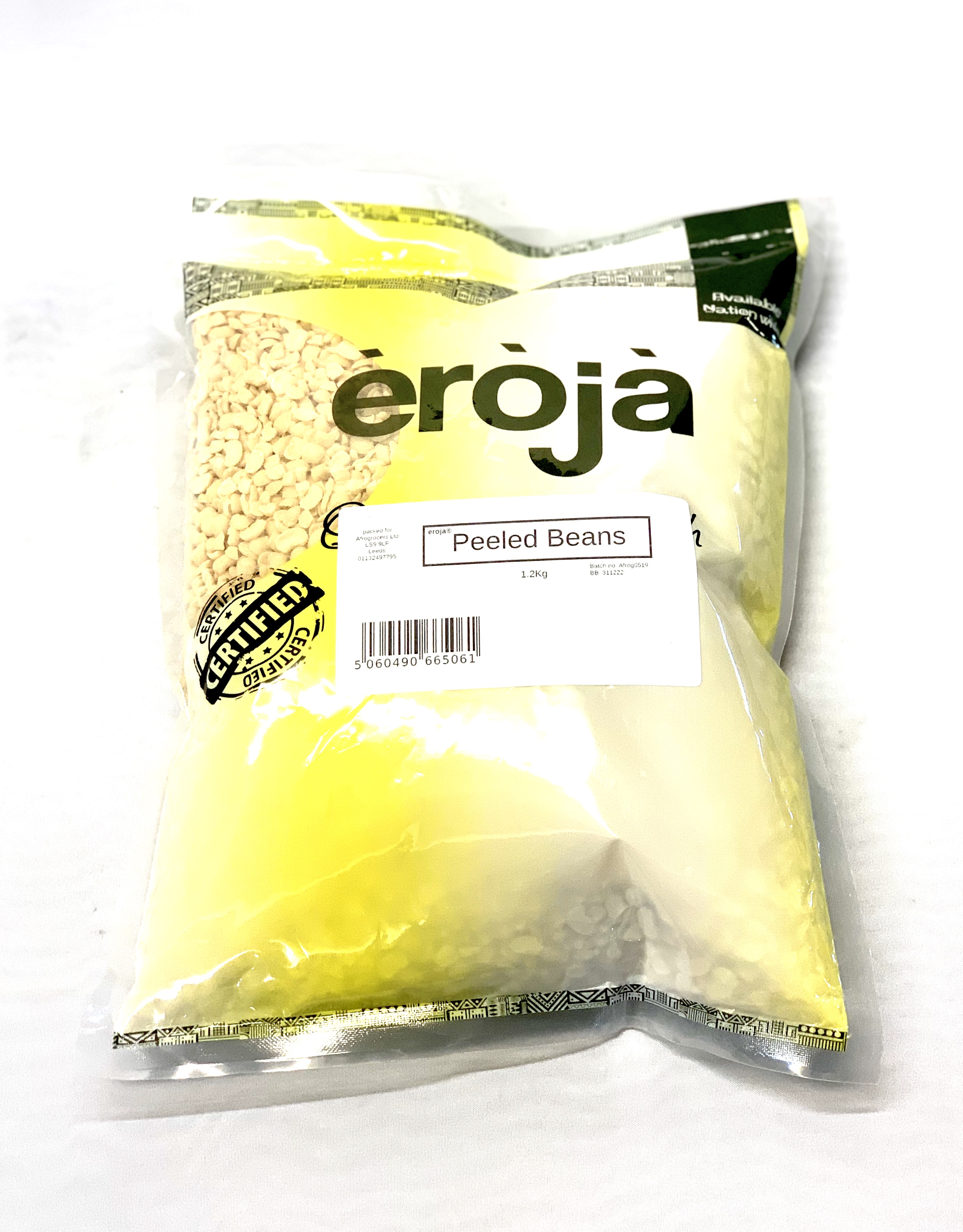 Eroja Peeled Beans 4kg