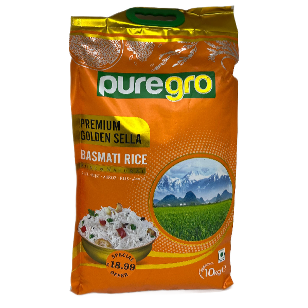 PureGro Basmati  Rice 10kg
