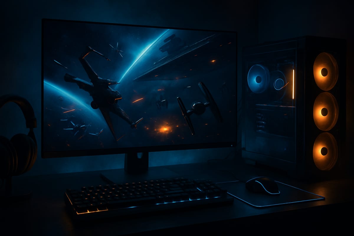 Controller jocuri video pe ecran de gaming