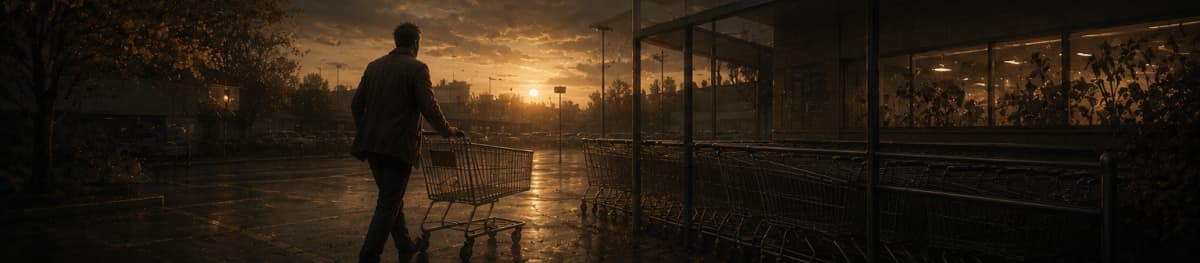 Timpul și căruciorul de la supermarket