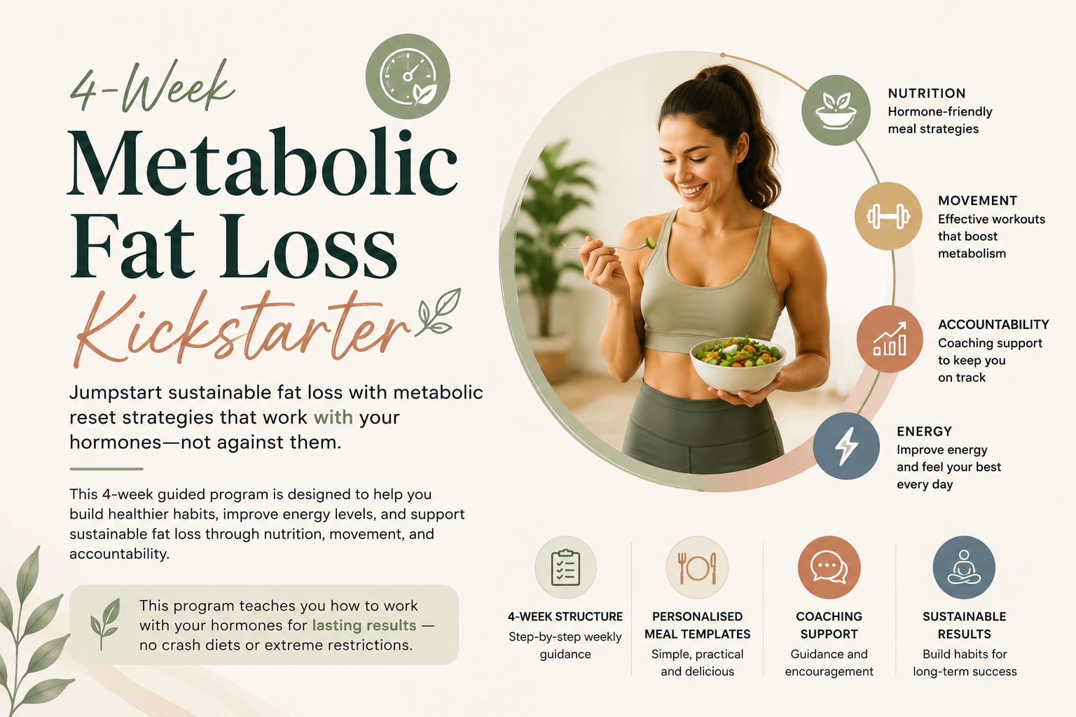 4-Week Metabolic Fat Loss Kickstarter
