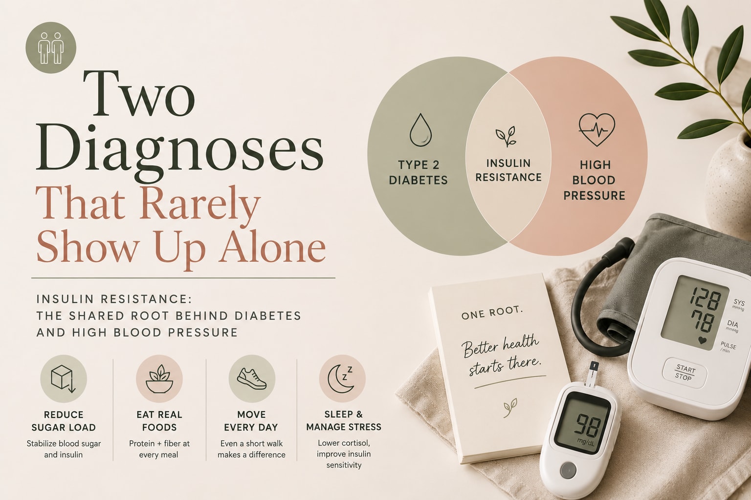 The Real Link Between Type 2 Diabetes, High Blood Pressure and Insulin Resistance