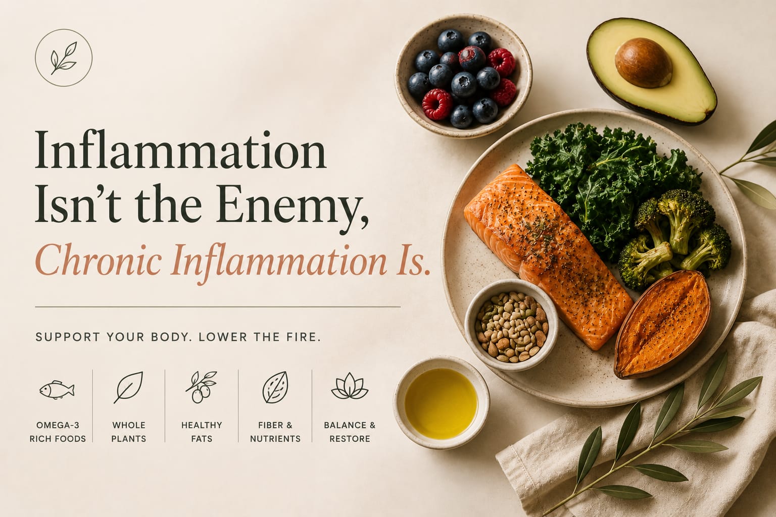 Anti-Inflammatory Diet for Women: What to Eat, What to Avoid, and Why It Matters