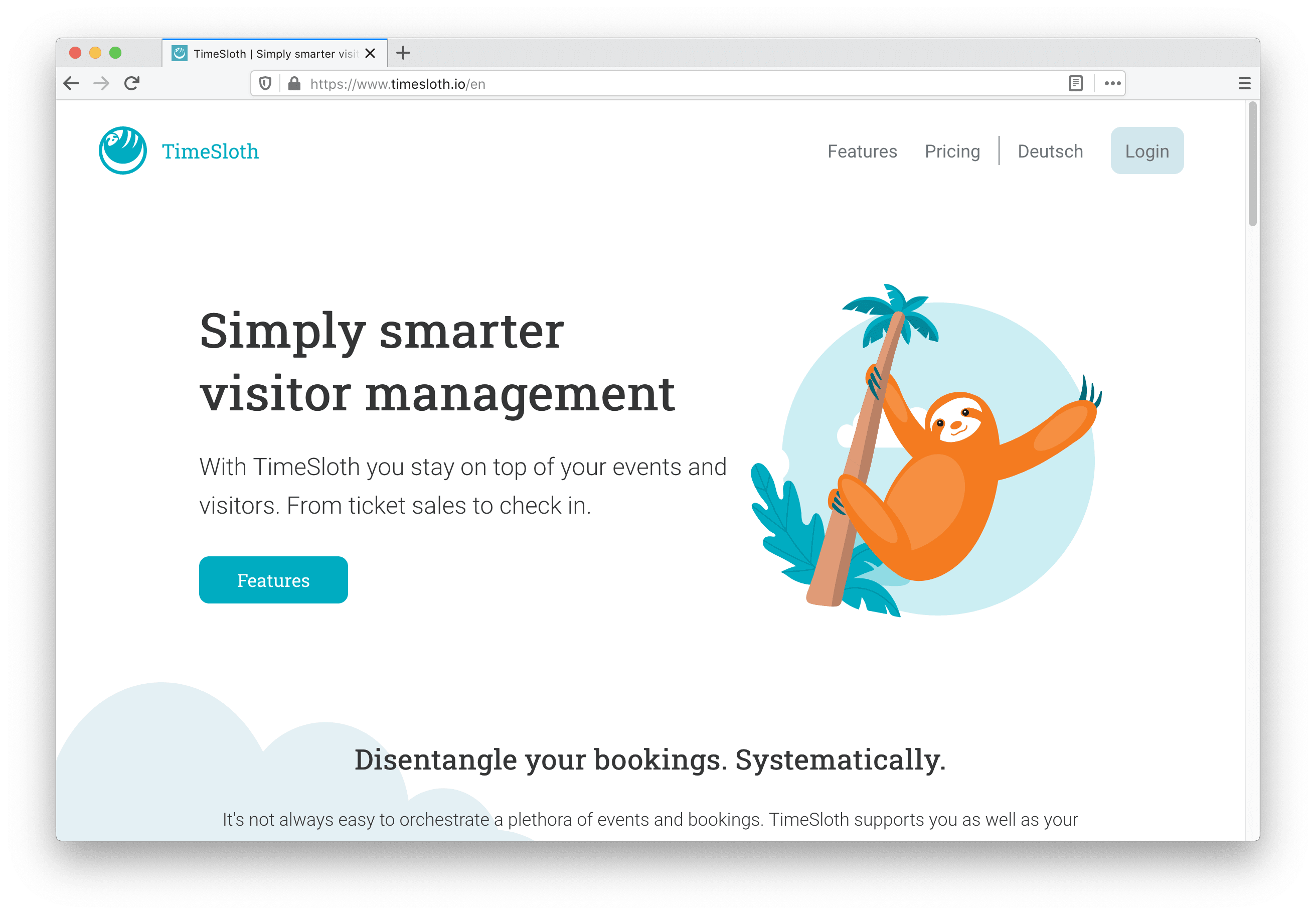 TimeSloth Website