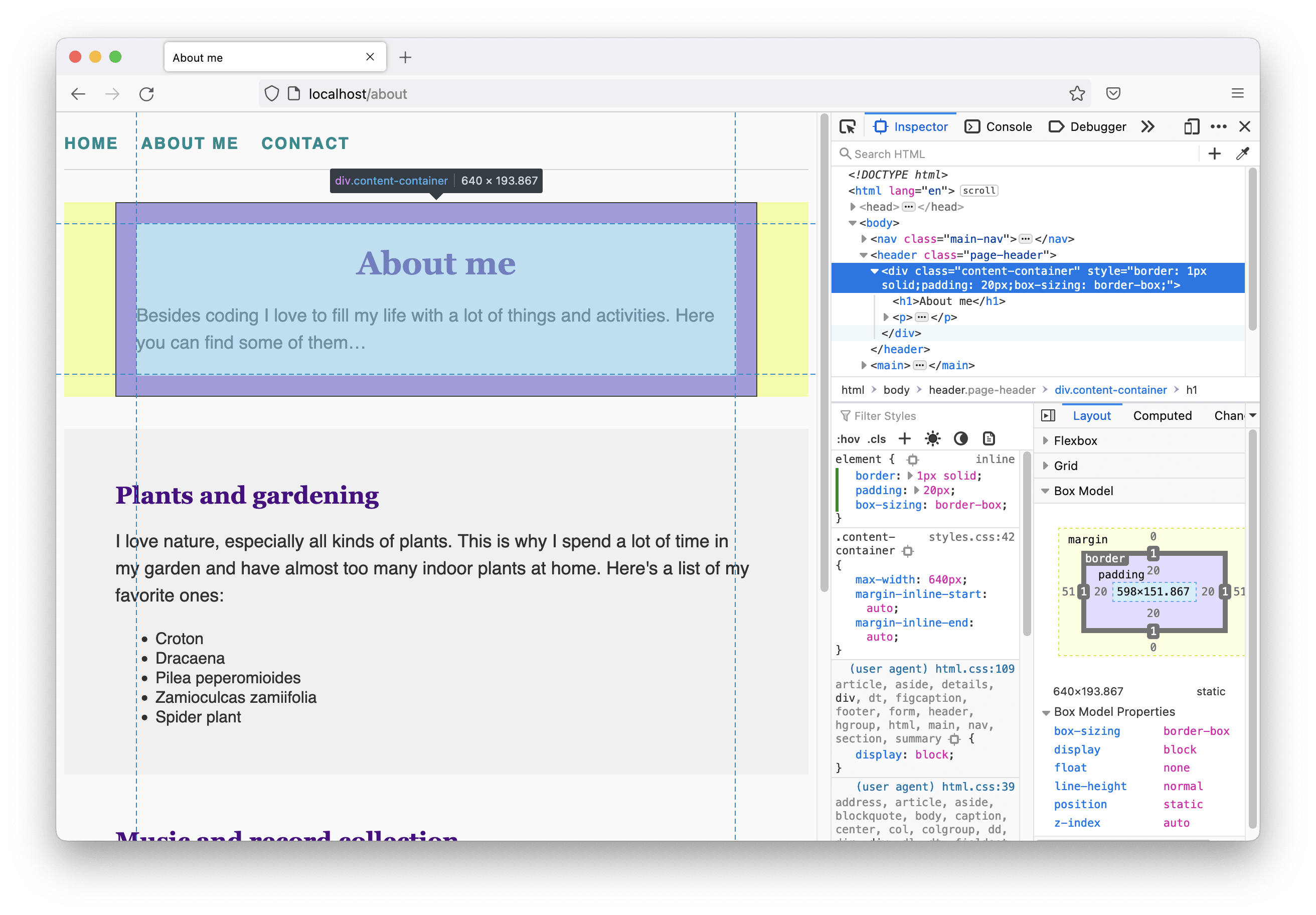 WebD2: Understanding the Box Model in CSS