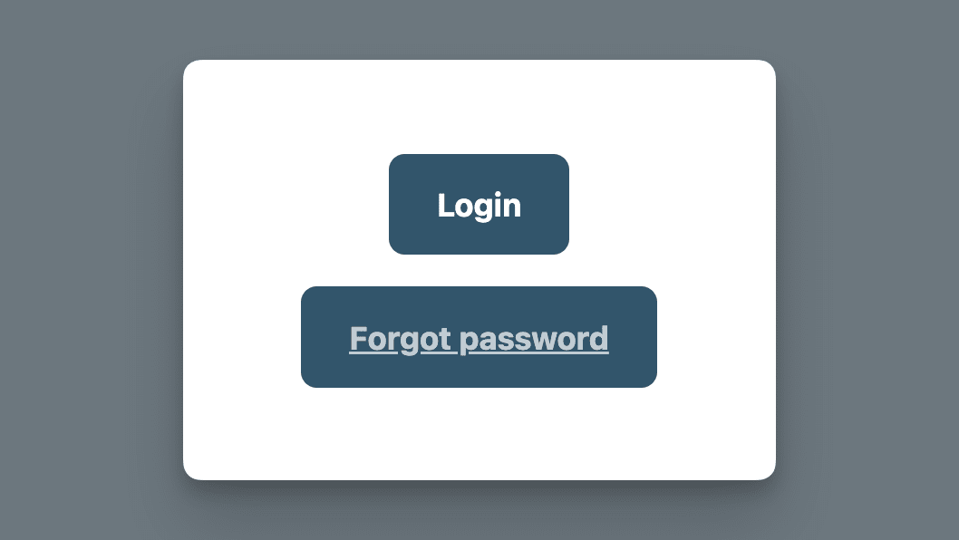 Two buttons looking similar, but the second one has underlined text.