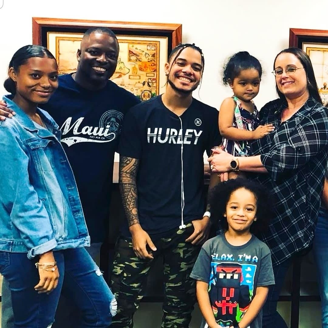 HIP client, Roynes Dural, and his family.   Roynes served 8 years of his 20-year sentence before his case was finally dismissed.