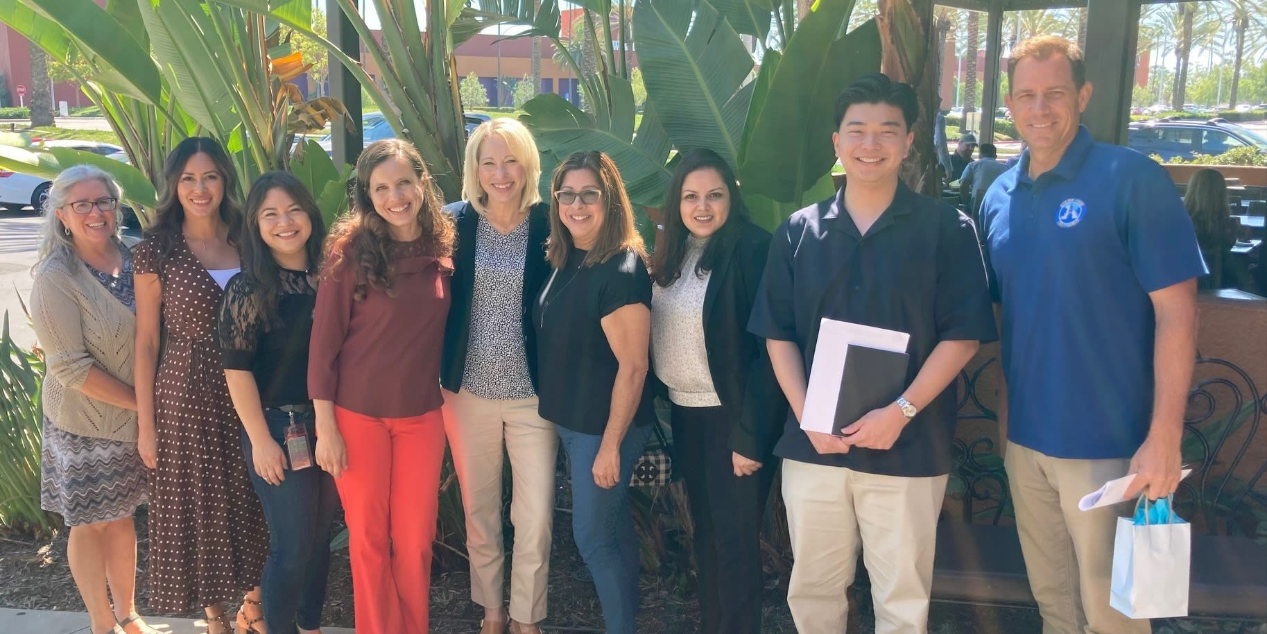 Photo of the 4 newest 2022-23 City Management Fellows and their mentors