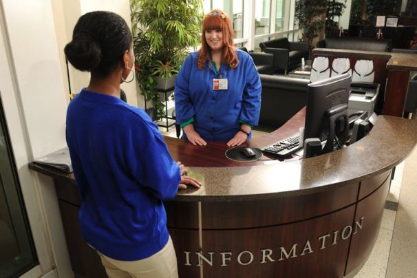 Information Desk at Winship