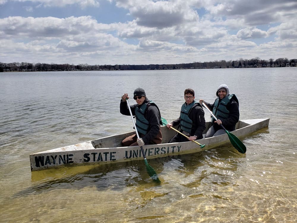 2019 asce concrete canoe team