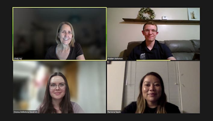 Research Team on Zoom