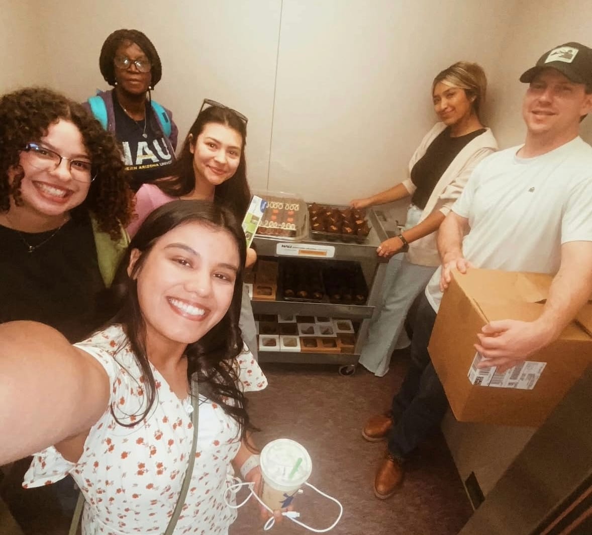 NAU-Yuma Lumberjacks for Christ members working