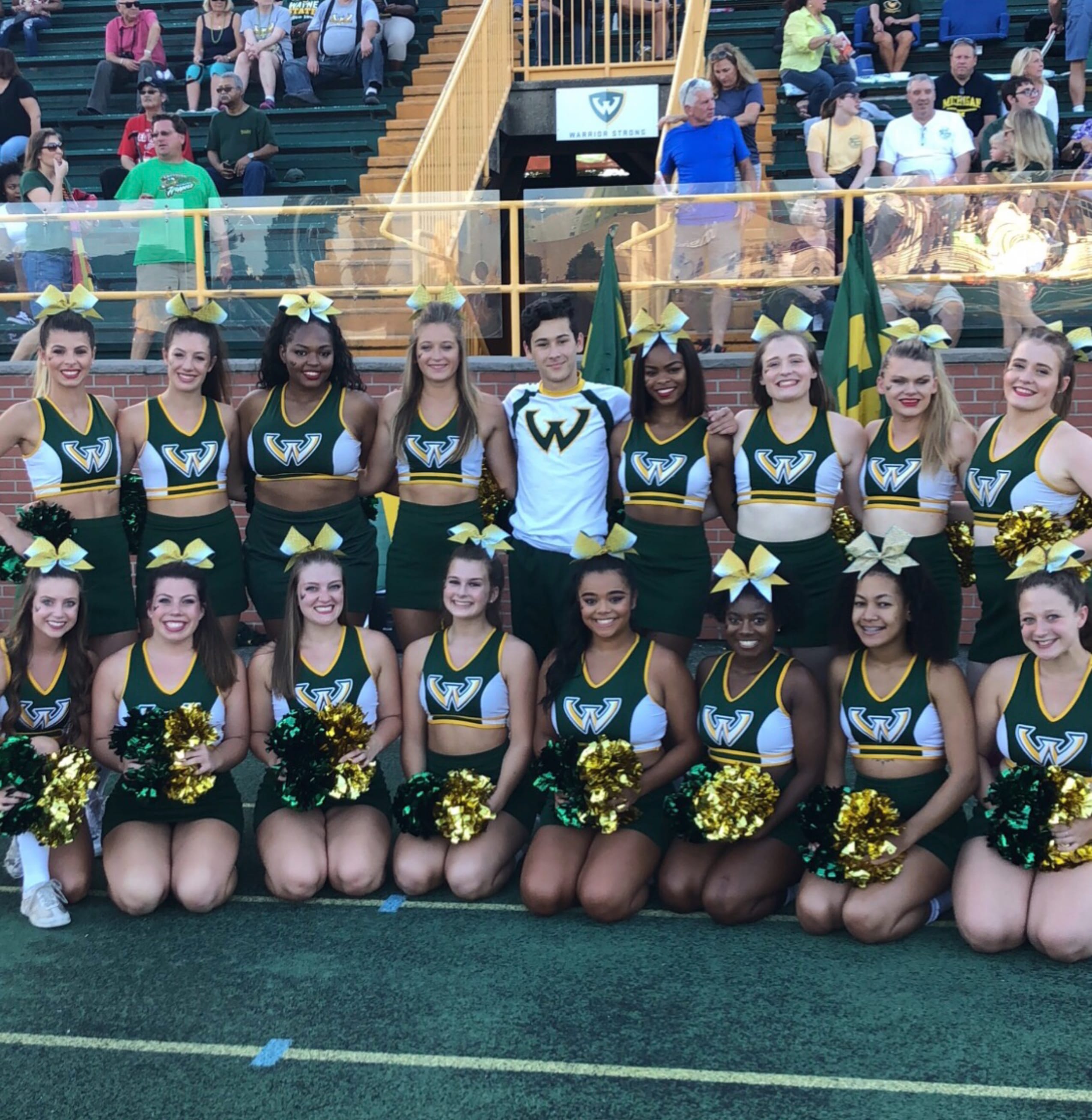 Wayne State University Wsu Cheer Team Uniforms