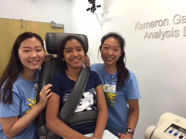 These campers enjoy physical therapy!