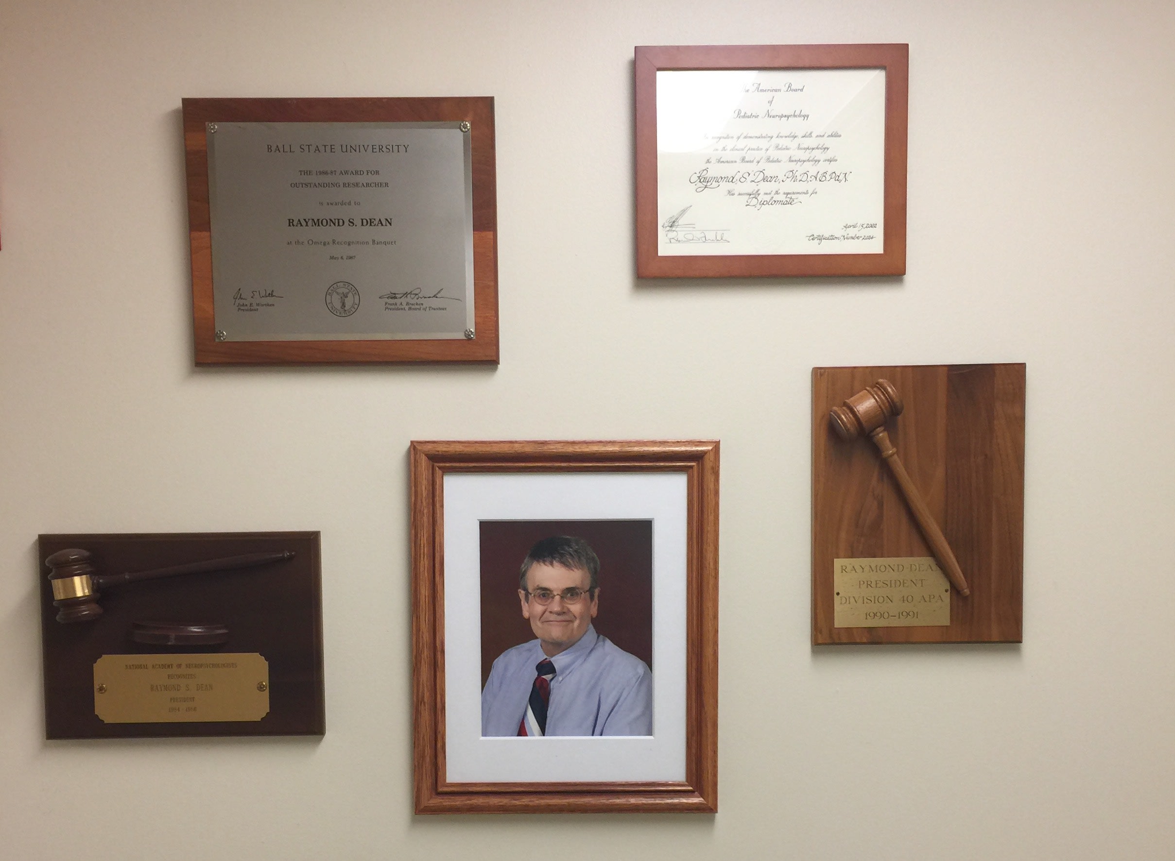 Neuropsychology Laboratory Display