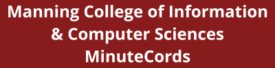 Link to CICS MinuteCord Page