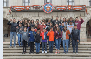 Students from Communities of Schools in Laredo, one of our Communities for Children grantees.