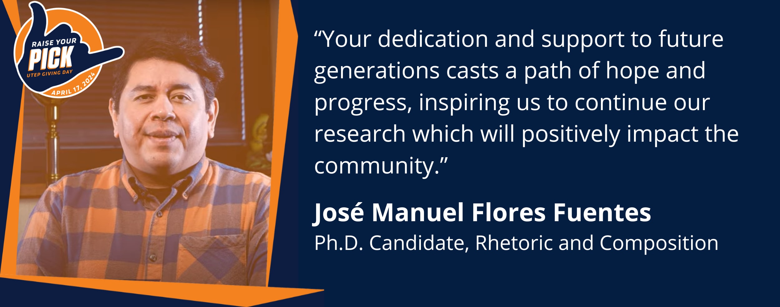 "With the fellowships and the scholarships I have received, I can not only focus on my studies, but I can also financially help my family and improve our community resilience through research.”   Mariana Benitez Ph.D. Candidate Civil Engineering