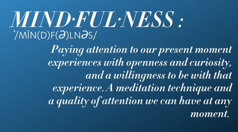 definition of mindfulness