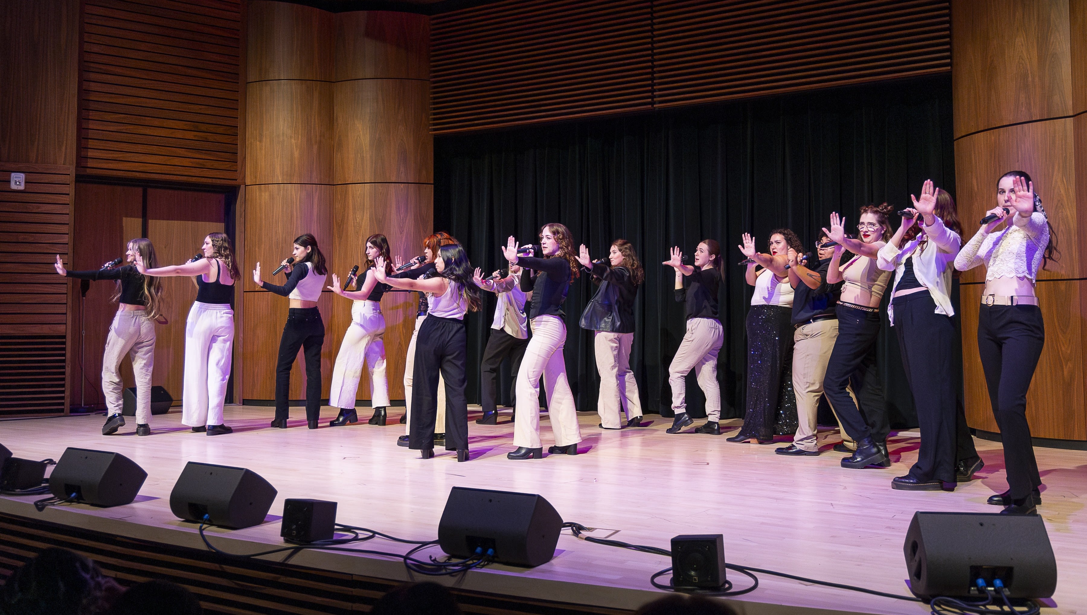 Axecidentals performing on stage