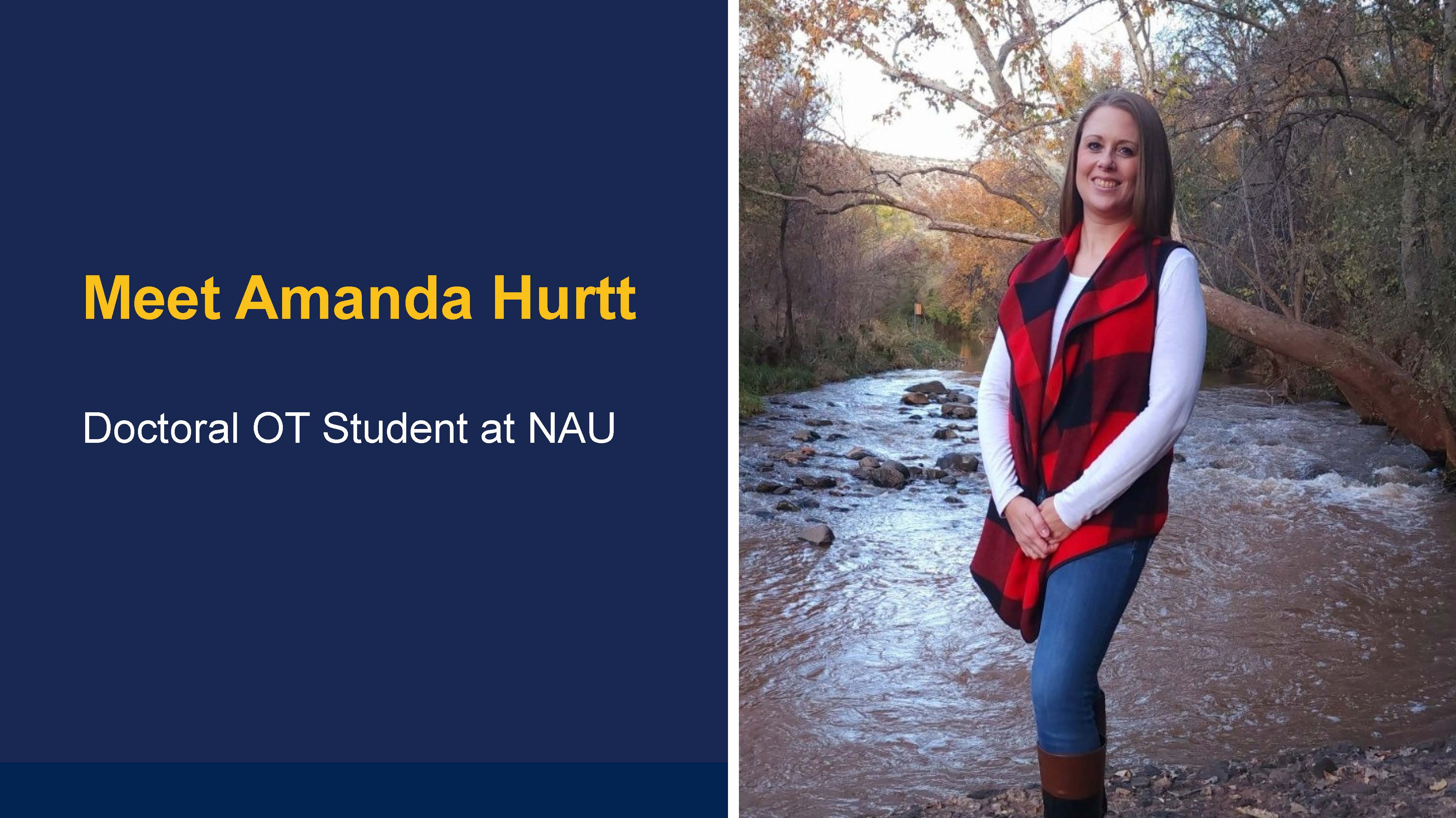 Photo of Doctoral OT Student Amanda Hurtt