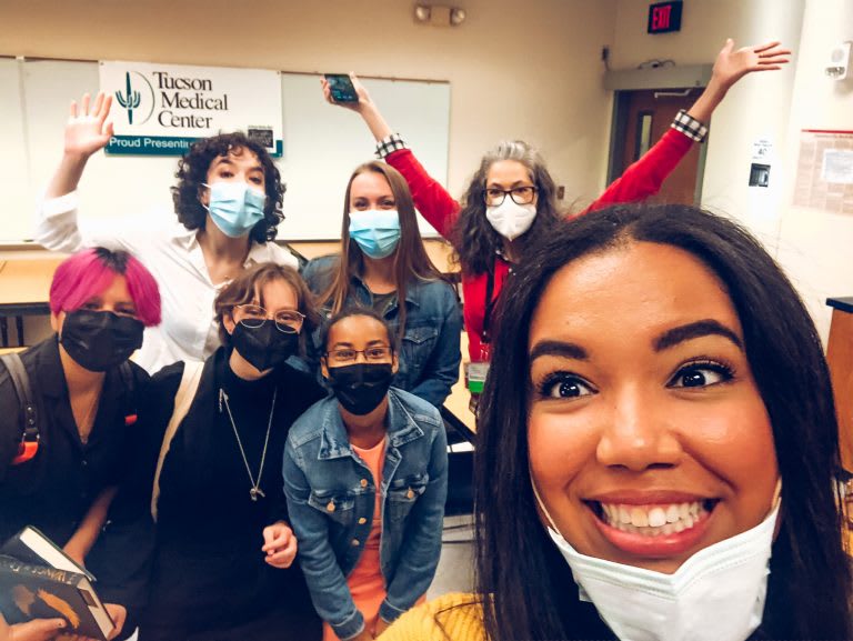 Teen Reading Ambassadors meet author J Elle