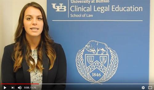 Bethany Taylor, one of our student attorneys