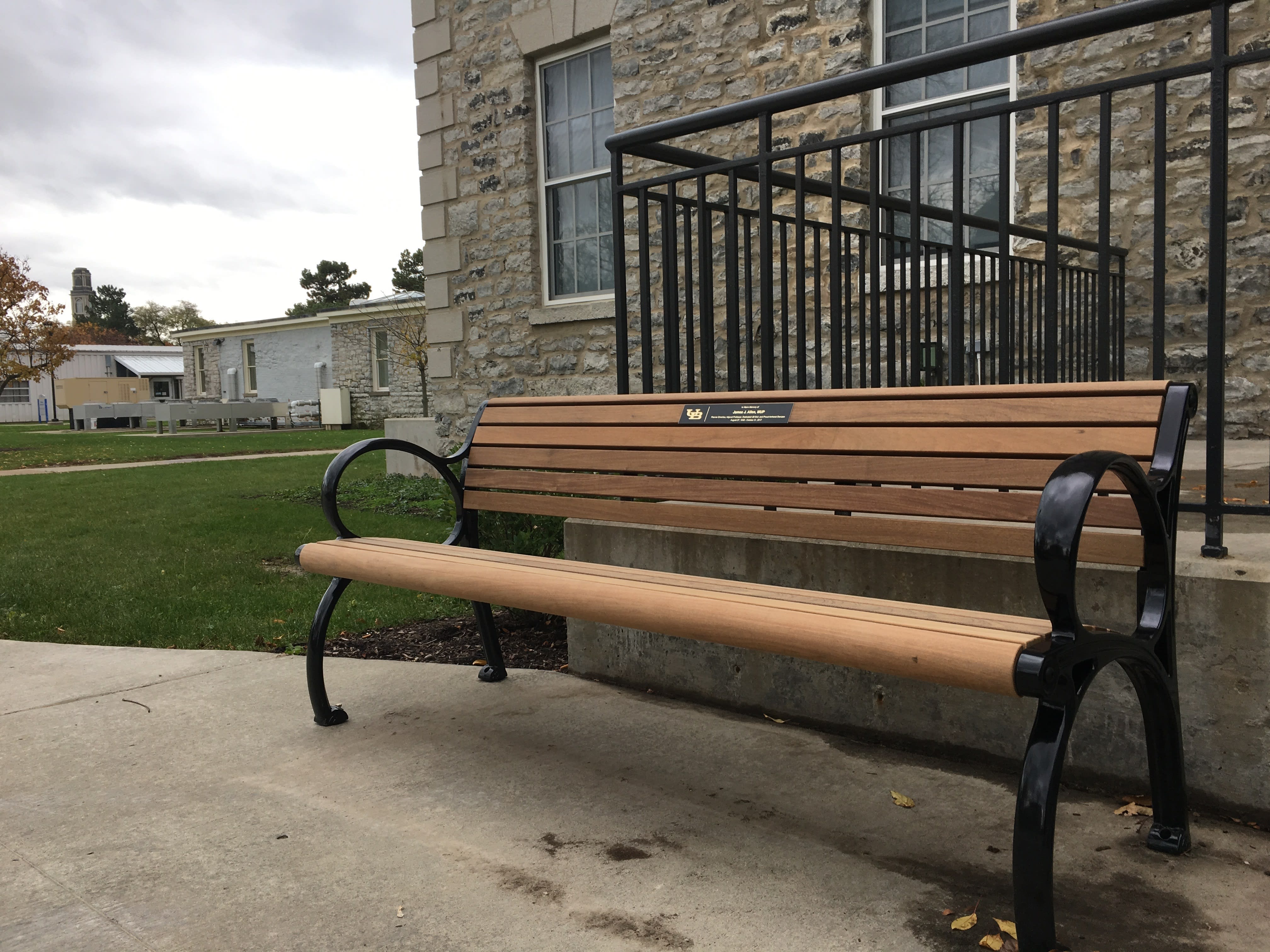 University At Buffalo Sarah Piraino Memorial Bench