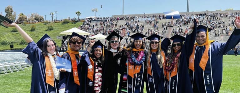 ENST students at Commencement 2022