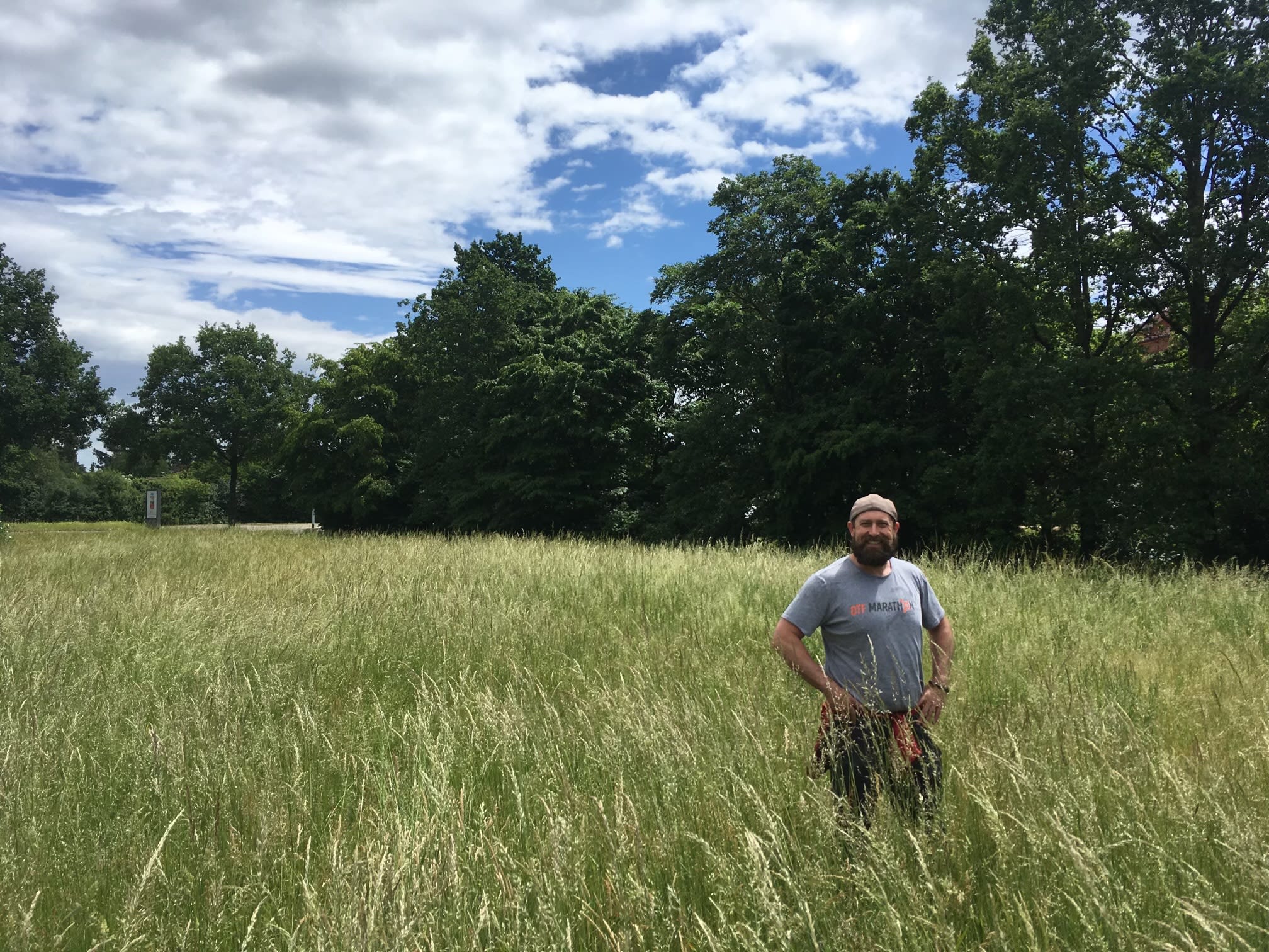 Photo of Byron in field