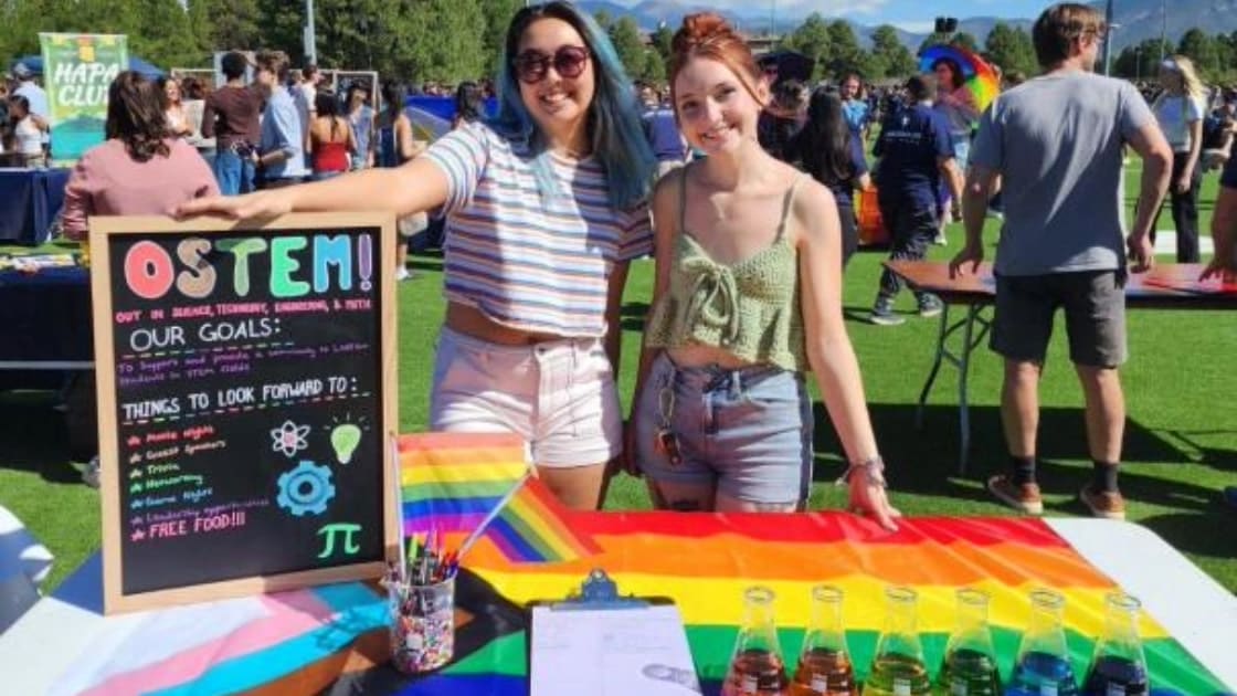 Tabling at the club fair!