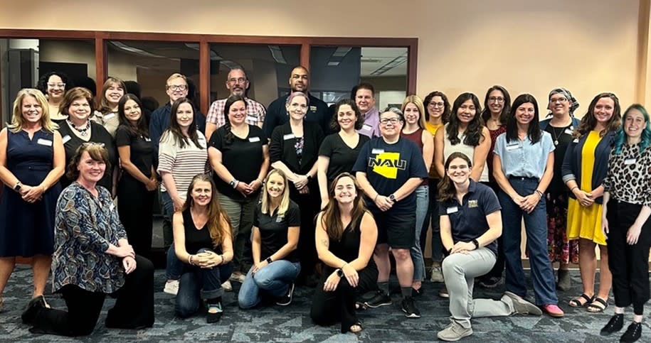 Staff Advisory Council member group photo