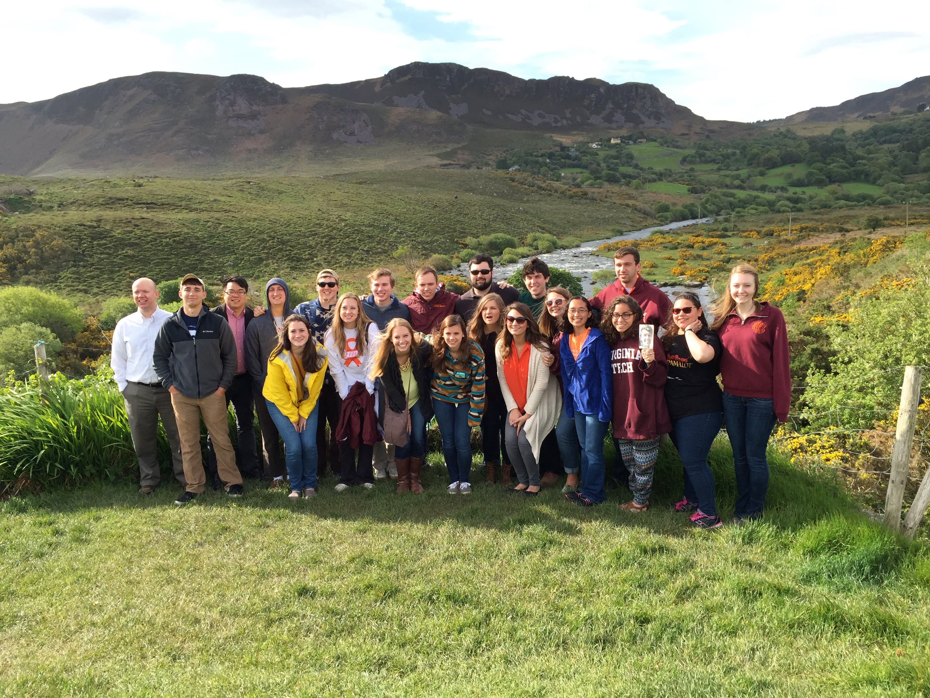 VT Chamber Singers in Ireland