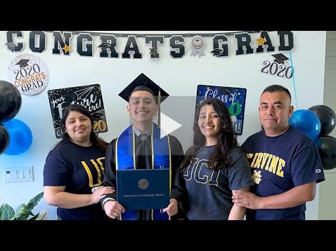 Thank You: Kevin Mendez '20 - UC Irvine