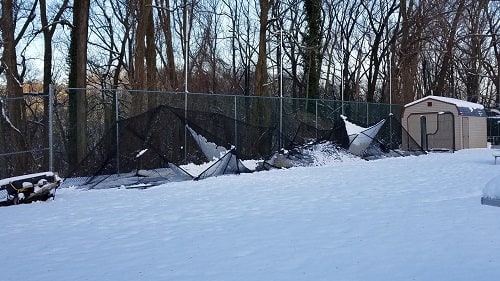 Baseball batting cages