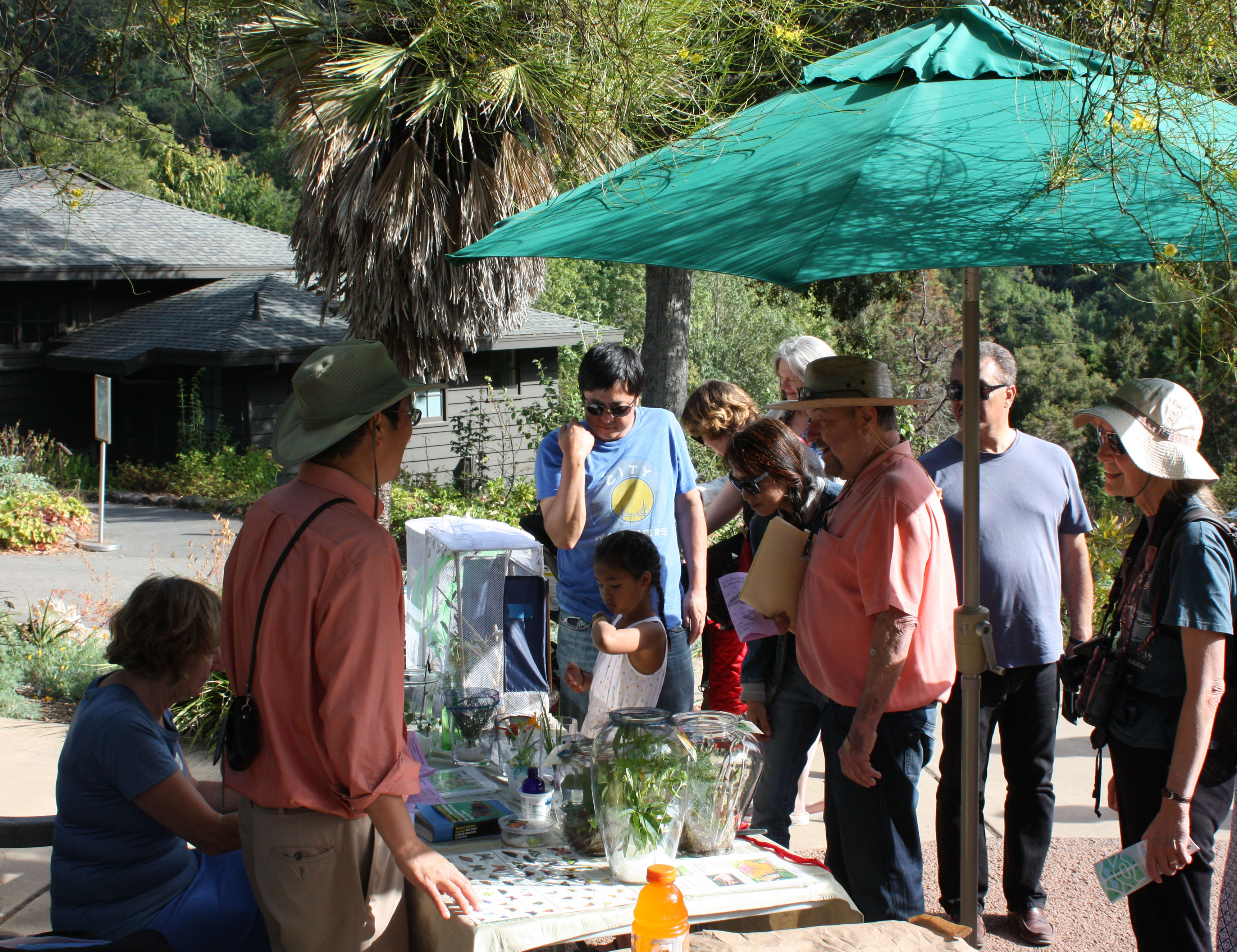 UC Botanical Garden Discover Station - Butterfly theme