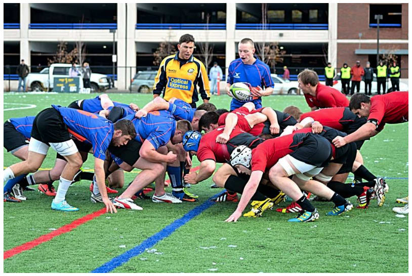 rugby scrum sled