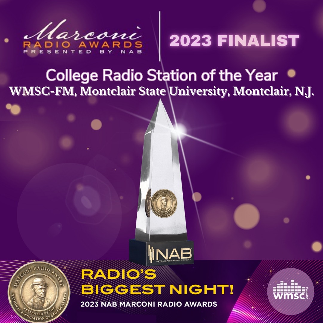 Montclair State University Send WMSC to the Marconi Awards