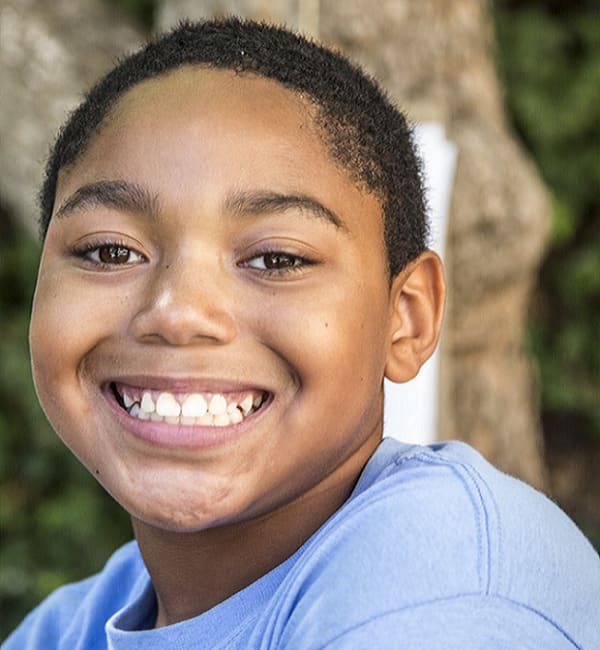 This Camp Leg Power Camper is all smiles!